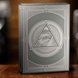Spielkarten Verum Videre 2023 Edition (Silver) by Kings Wild Project Inc.