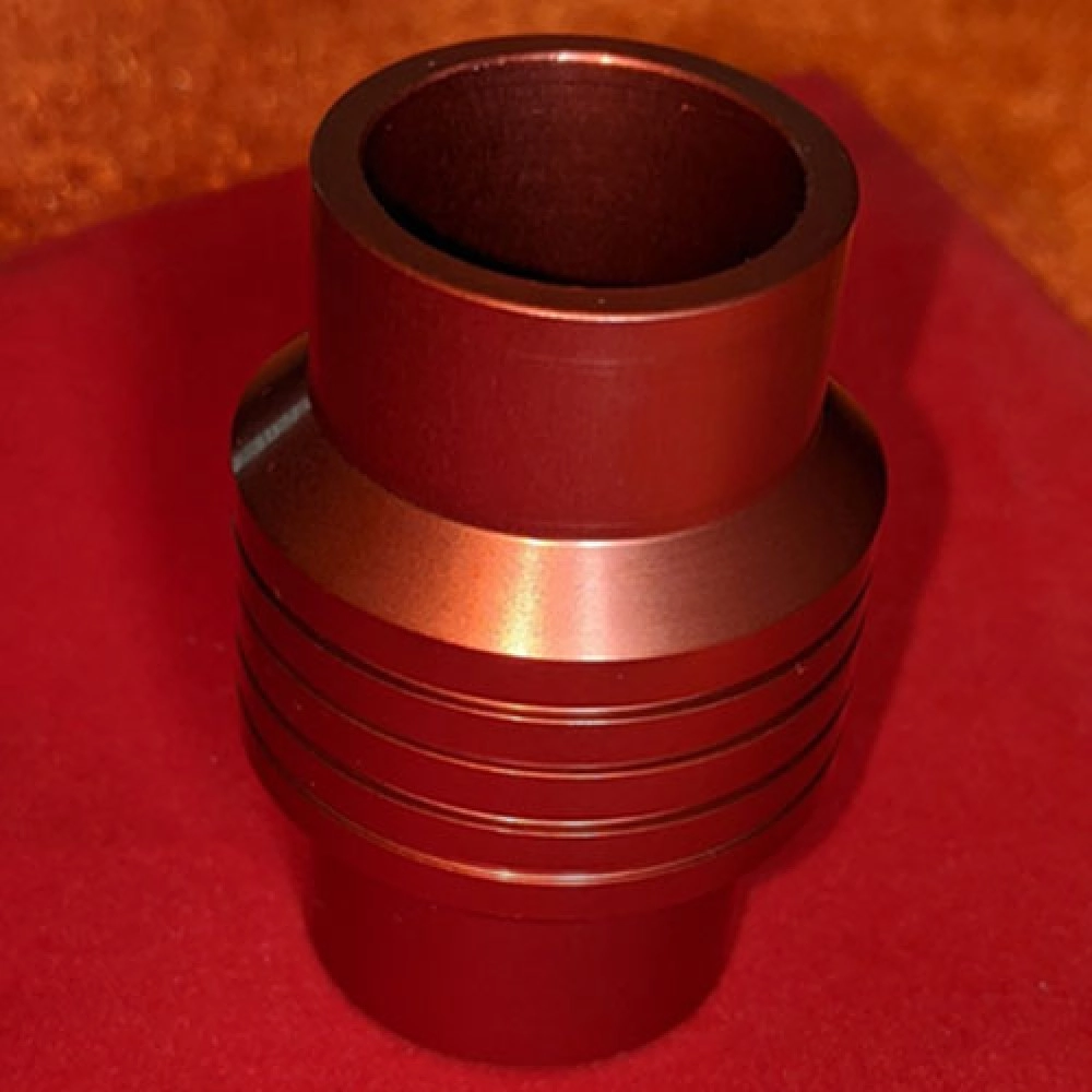 Penny Tube (Aluminum Red) by Chazpro Magic
