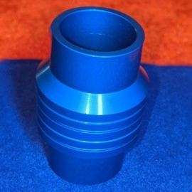 Penny Tube (Aluminum Blue) by Chazpro Magic