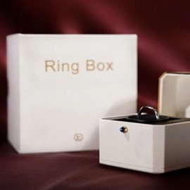 Magic Ring Box (White) by TCC