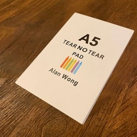 No Tear Pad (Medium, 6"x8", Tear/No Tear Alternating) by Alan Wong
