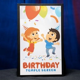 Temple Screen (Birthday) by Murphy's Magic