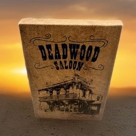 Spielkarten Deadwood Marked (Blue) Playing Cards by Matthew Wright and Mark Bennett