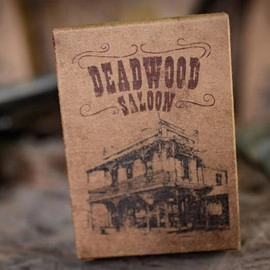 Spielkarten Deadwood Marked (Red) Playing Cards by Matthew Wright and Mark Bennett