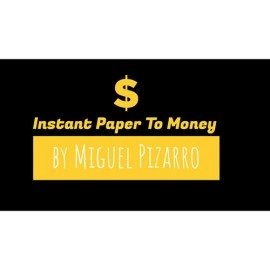 Instant Paper to Money (Dollar) by Miguel Pizarro