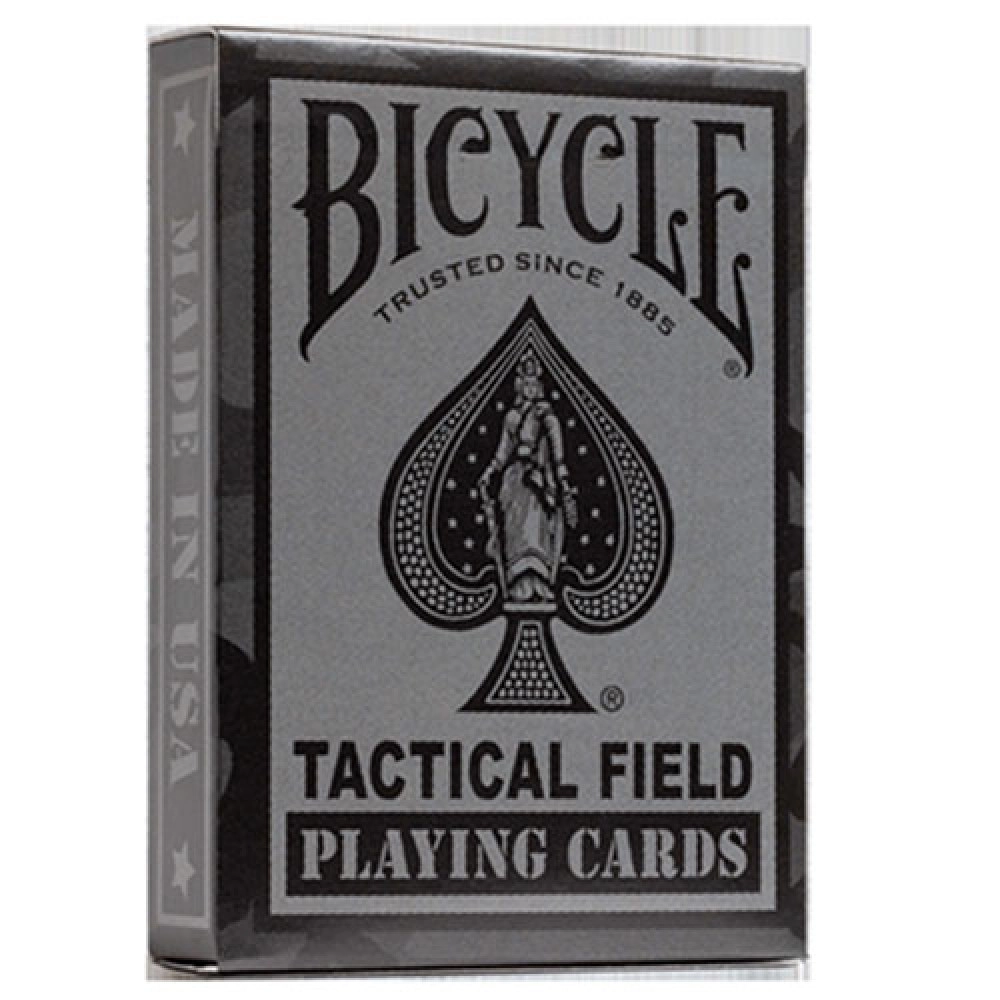 Spielkarten Bicycle Tactical Field (Black) Playing Cards by US Playing Card Co