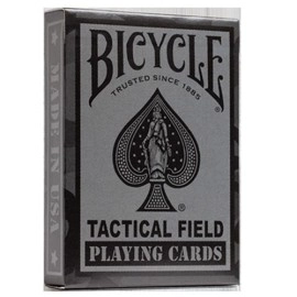 Spielkarten Bicycle Tactical Field (Black) Playing Cards by US Playing Card Co