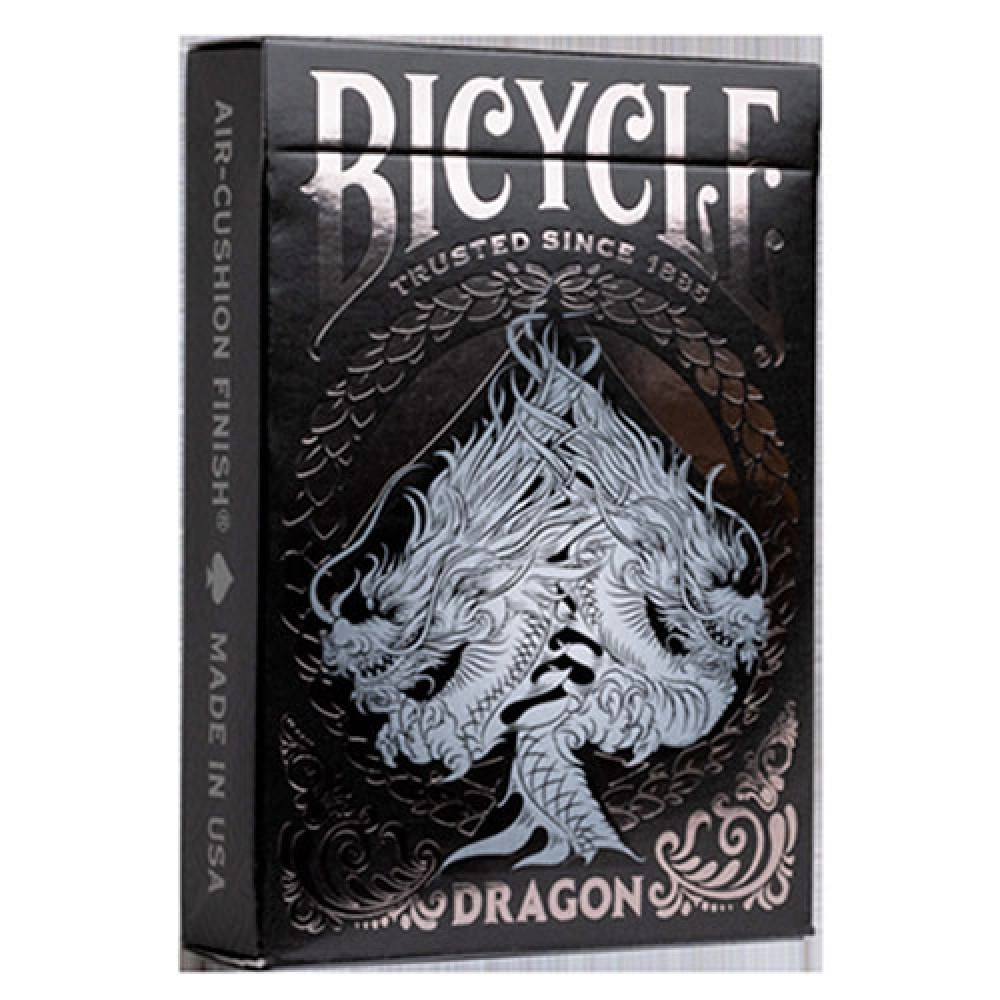 Spielkarten Bicycle Dragon Black Playing Cards by US Playing Card Co