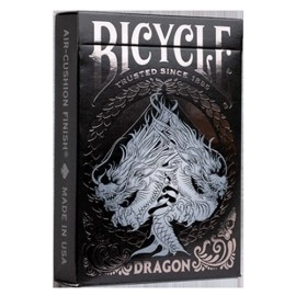 Spielkarten Bicycle Dragon Black Playing Cards by US Playing Card Co