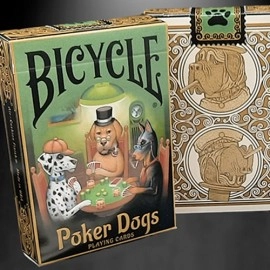 Spielkarten Bicycle Poker Dogs V2  Playing Cards