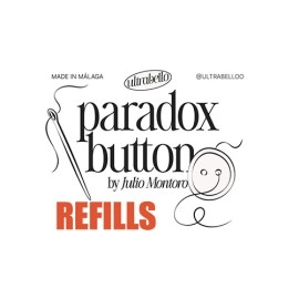 Paradox Button Refill (10 buttons + 1 envelope) by Julio Montoro and Ultrabello