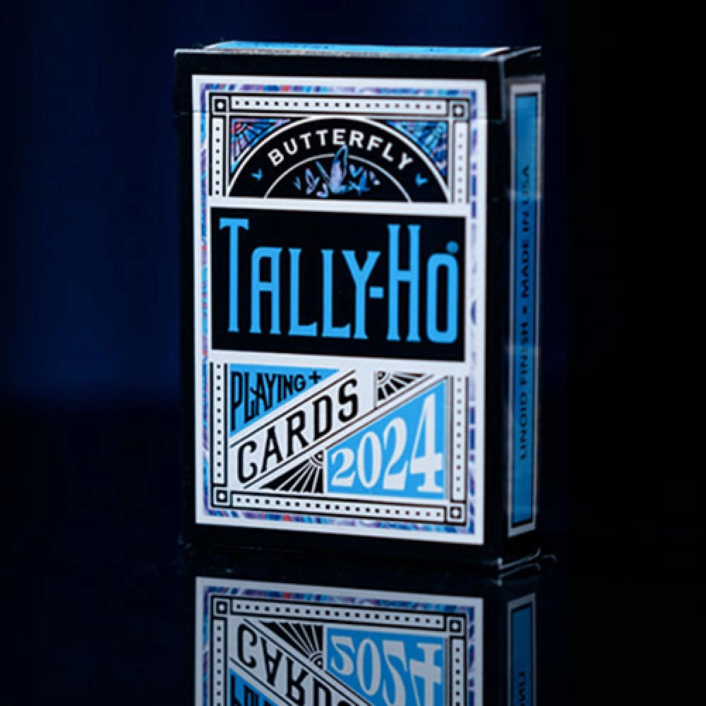 Spielkarten Tally-Ho 2024 (Butterfly) Playing Cards by US Playing Card Co