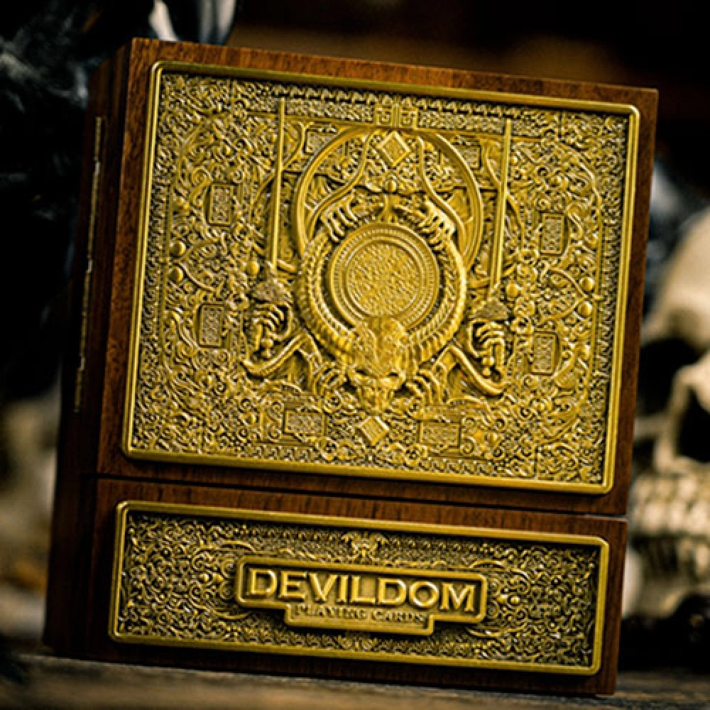 Devildom Deluxe Wooden Box Set by Ark Playing Cards