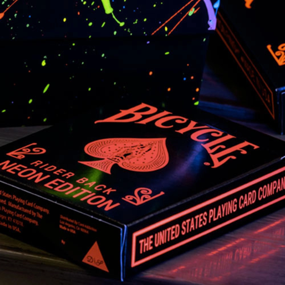 Spielkarten Bicycle Star-Fire Pink Neon Playing Cards