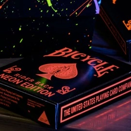 Spielkarten Bicycle Star-Fire Pink Neon Playing Cards