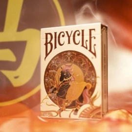 Spielkarten Bicycle Chinese Zodiac (Horse) Playing Cards by US Playing Card Co