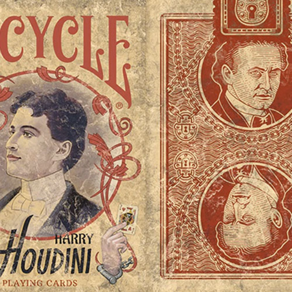 Spielkarten Bicycle Harry Houdini Playing Cards by Collectible Playing Cards