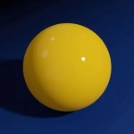 Magnetic Ball (Yellow) by Iarvel Magic