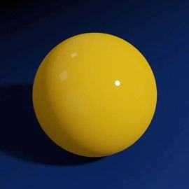 Magnetic Ball (Yellow) by Iarvel Magic