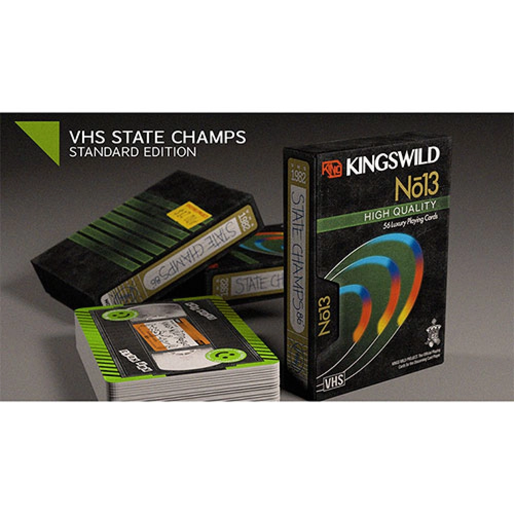 Spielkarten 1982 VHS-State Champs Playing Cards by Kings Wild Project