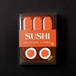 Spielkarten Sushi (Tuna Nigiri) Playing Cards by BAOBAO Restaurant