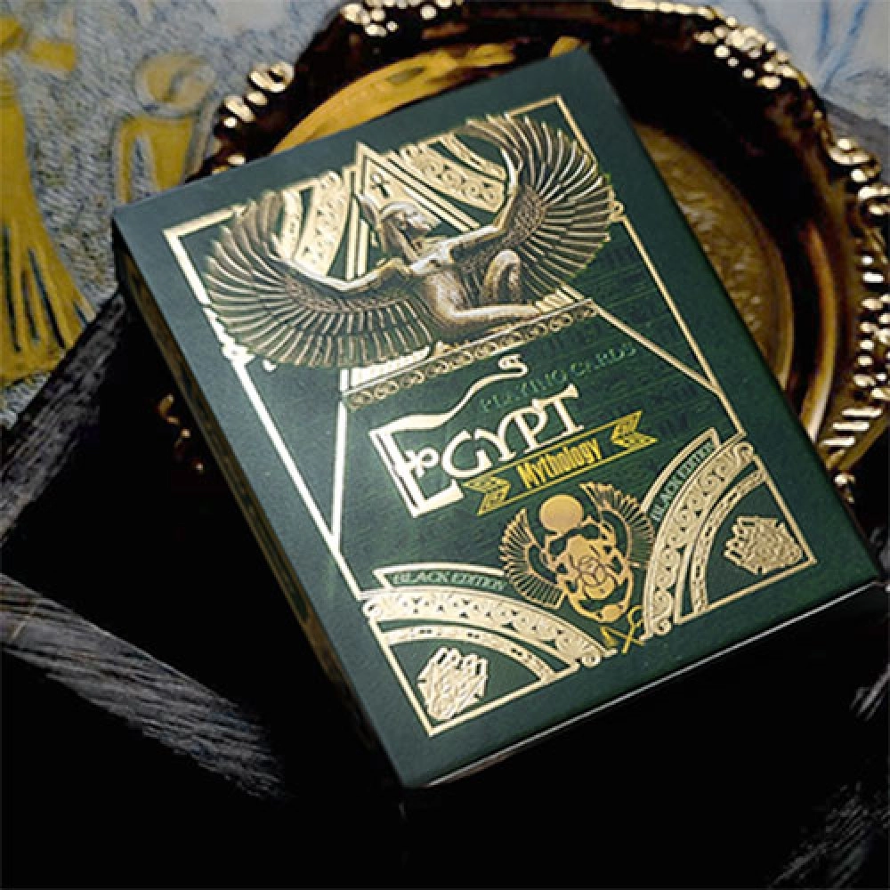 Spielkarten Egypt Mythology Black Edition (Green, Nile) Playing Cards