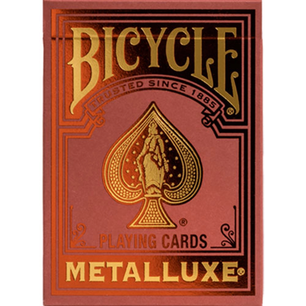 Spielkarten Bicycle Metalluxe Red Playing Cards by US Playing Card Co.