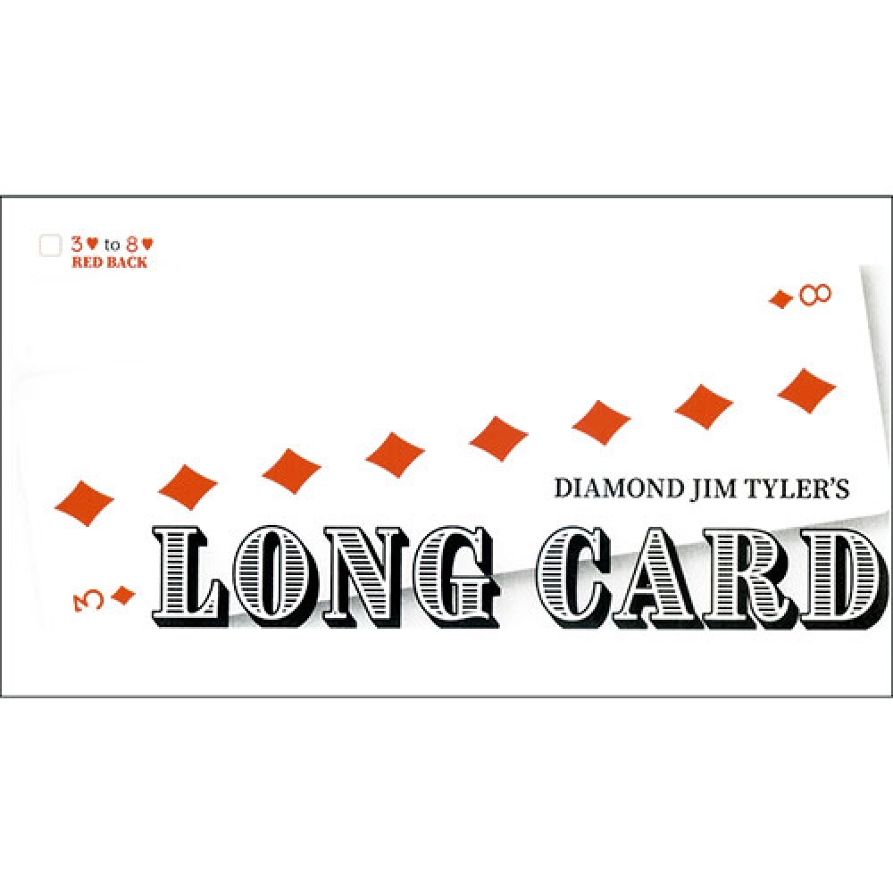 Long Card by Diamond Jim Tyler
