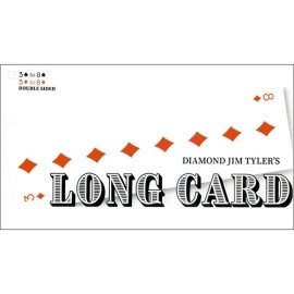 Long Card (Double-Sided) by Diamond Jim Tyler
