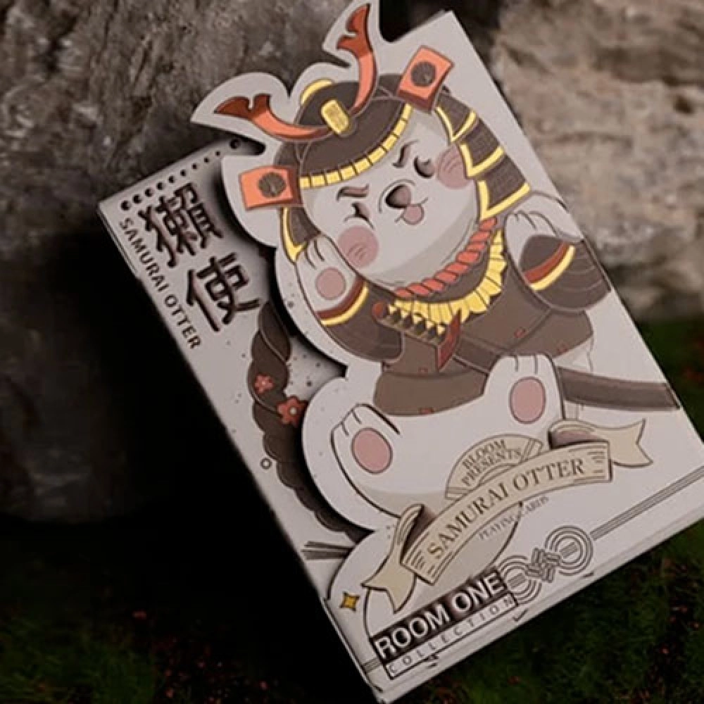 Spielkarten Samurai Otter Playing Cards - Bushido Edition (Scarlet) Playing Cards