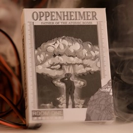 Spielkarten Oppenheimer Fission (Gray) Playing Cards by Room One