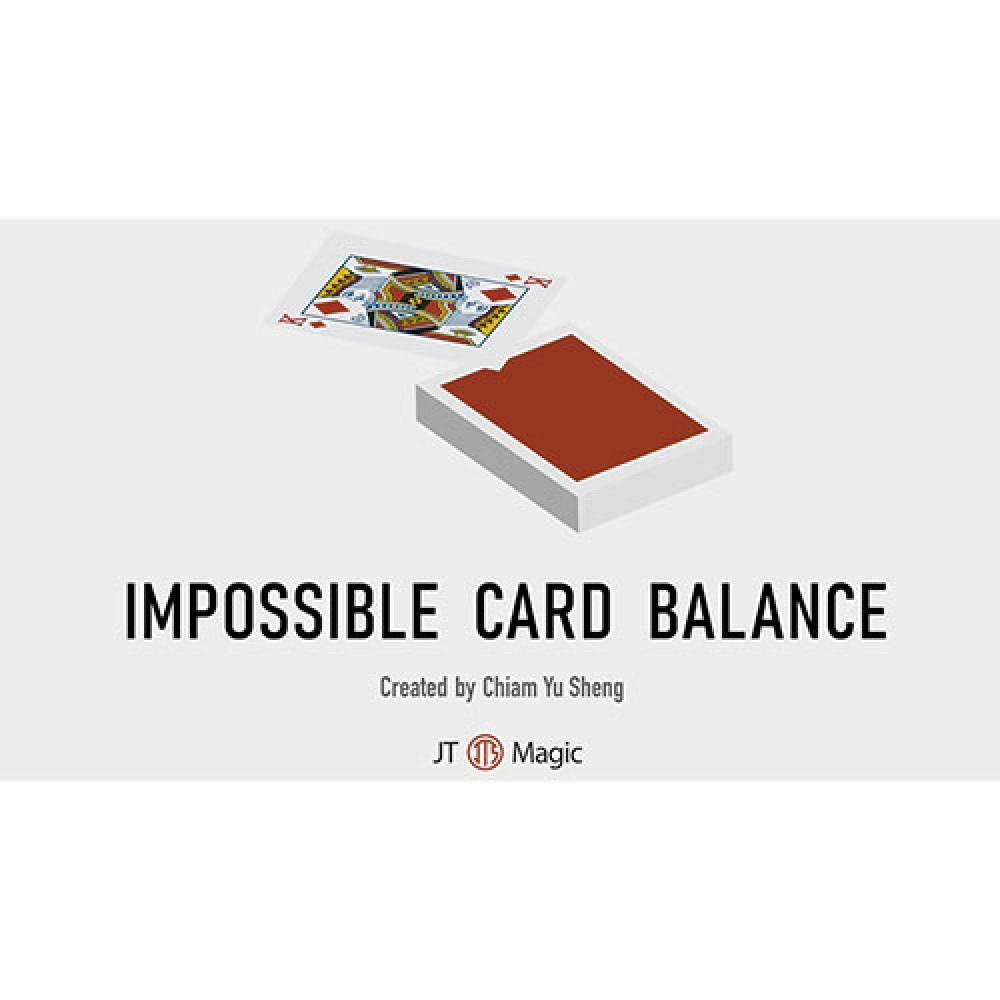 Impossible Card Balance (Red) by Chiam Yu Sheng and JT