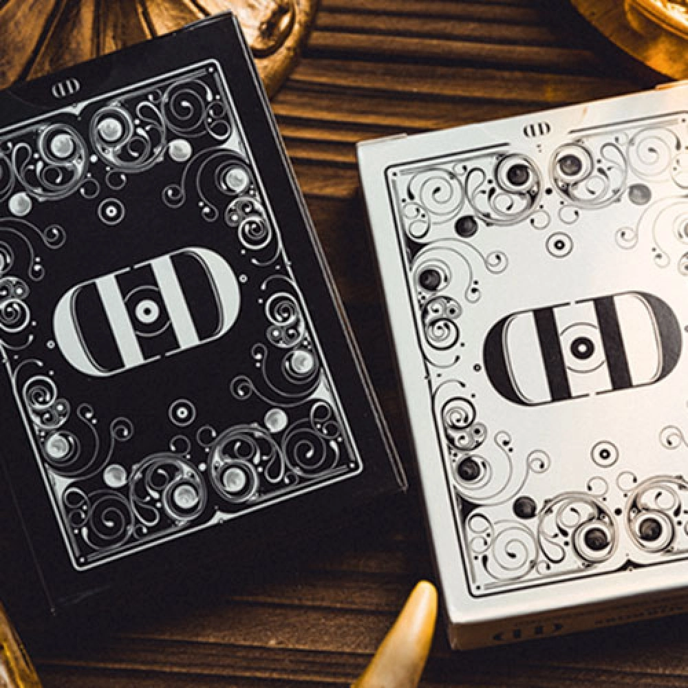 Spielkarten Smoke & Mirrors, V1: Relaunch Edition - Smoke (Black) Edition Playing Cards