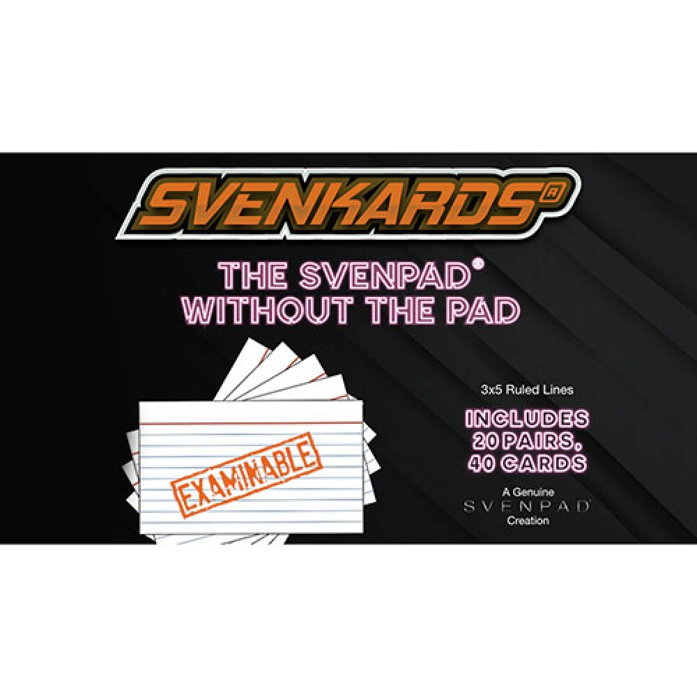 SvenKards (Lined) by Brett Barry