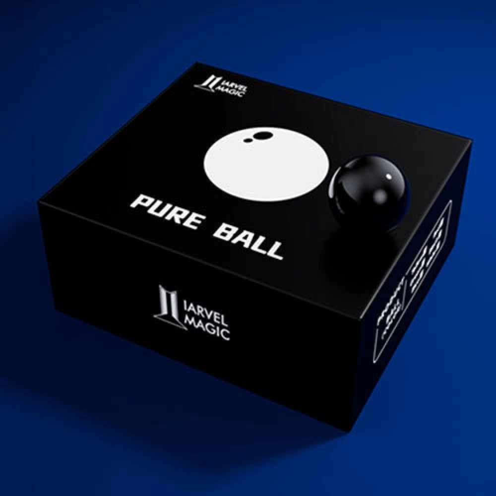 Pure Ball (Ungimmicked Ball Set Black) by Iarvel Magic