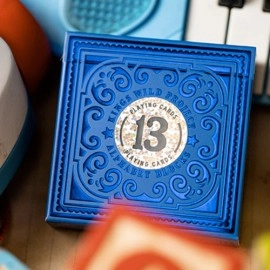 Spielkarten Alphabet Blocks (Blue) Playing Cards by Kings Wild Project