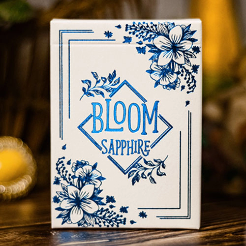 Spielkarten Bloom Sapphire Playing Cards by EmilySleights52