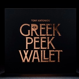 Greek Peek Wallet by Tony Antoniou