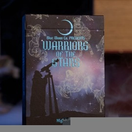 Spielkarten Warriors of the Stars:  Zodiac Playing Cards (Night Blue) by Blue Moon Co.
