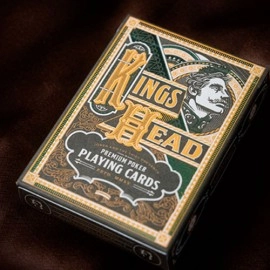 Spielkarten Kings Head (Green & Yellow) Playing Cards  by Joker and the Thief