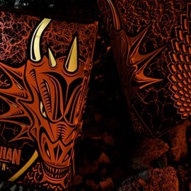 Spielkarten Draconian Crimson Playing Cards by Midnight Cards
