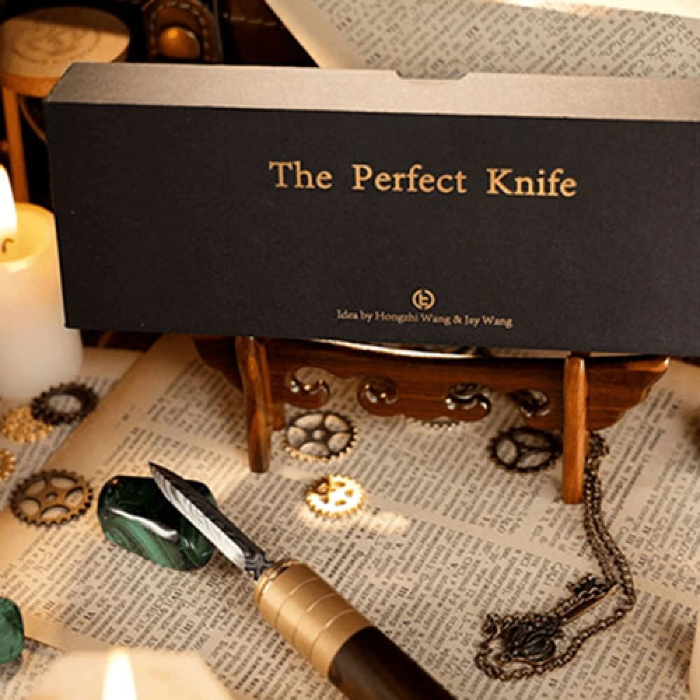 The Perfect Knife by Hongzhi Wang, Jay Wang, & TCC Magic