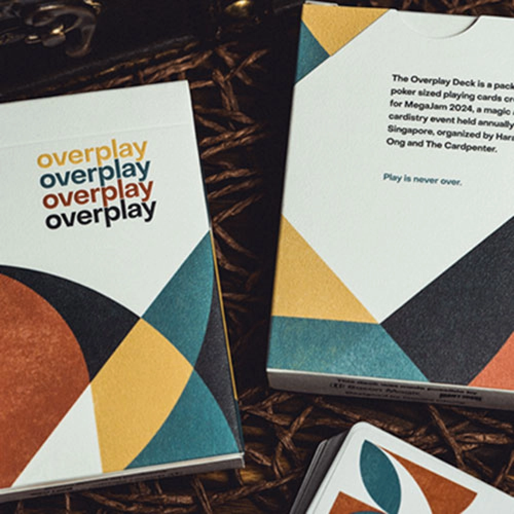 Spielkarten Overplay MegaJam Playing Cards (Designed by Harapan Ong, Wen Xiu, and printed by Bacon Magic
