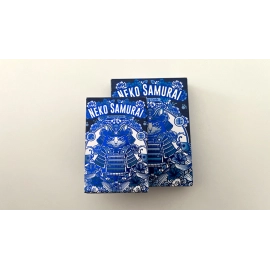 Spielkarten Neko Samurai (Mini Blue) Playing Cards