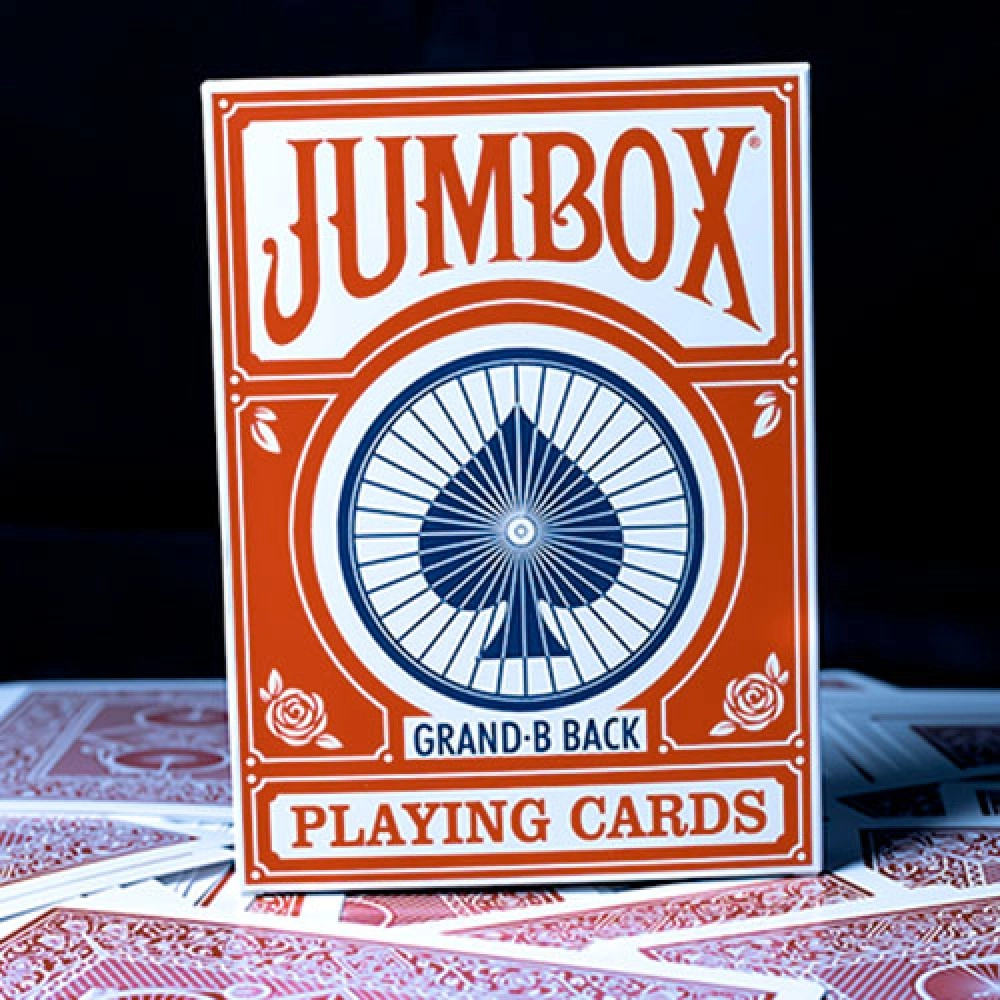 Spielkarten Jumbox Marked Deck (Red) by Magic Dream