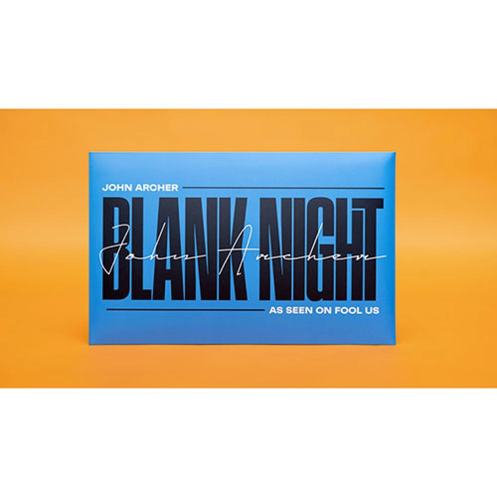 Blank Night 2025 Edition (Blue) by John Archer