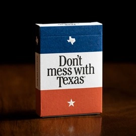 Spielkarten DON'T MESS WITH TEXAS™ PLAYING CARDS by Fultons