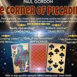 The Corner of Piccadilly (Limited Edition Trump Size Antique) by Paul Gordon