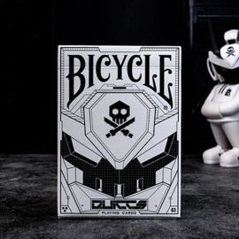 Spielkarten Bicycle Quiccs Ghost White Playing Cards