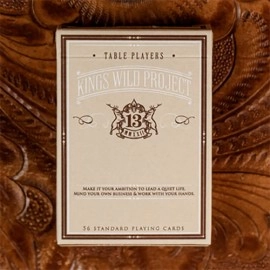 Spielkarten Limited No.13 Table Players Vol.13 Playing Cards by Kings Wild Project